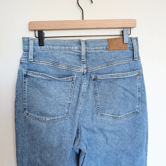 Madewell The Perfect Vintage Straight Crop Jean Size 28 - Picture 10 of 11